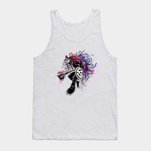 Vinyl Warrior Tank Top